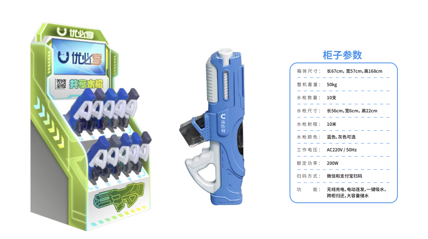 优必享手持水枪新品面市！