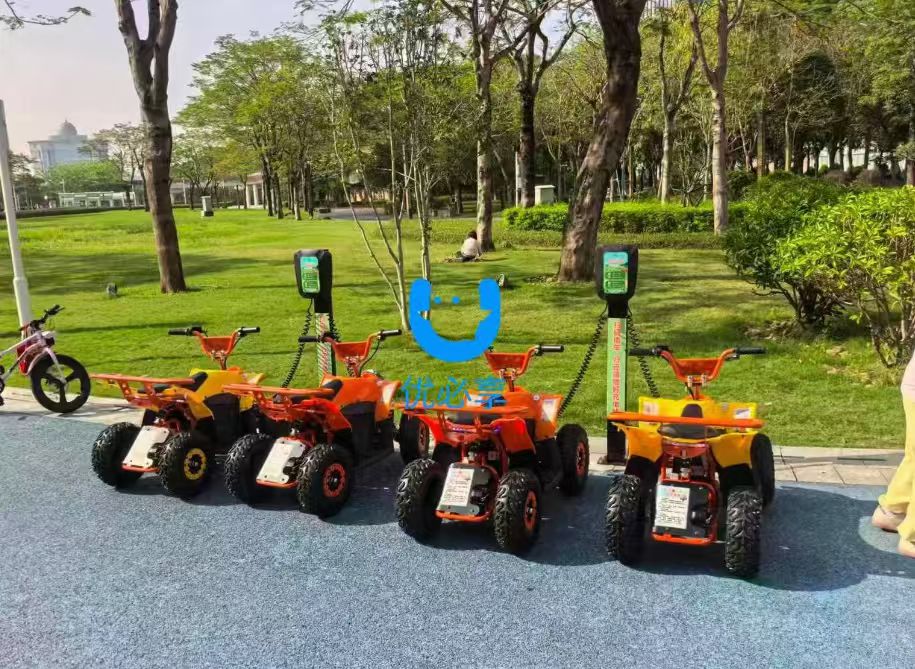 优必享共享 ATV 越野车｜智能限速筑牢游玩安全