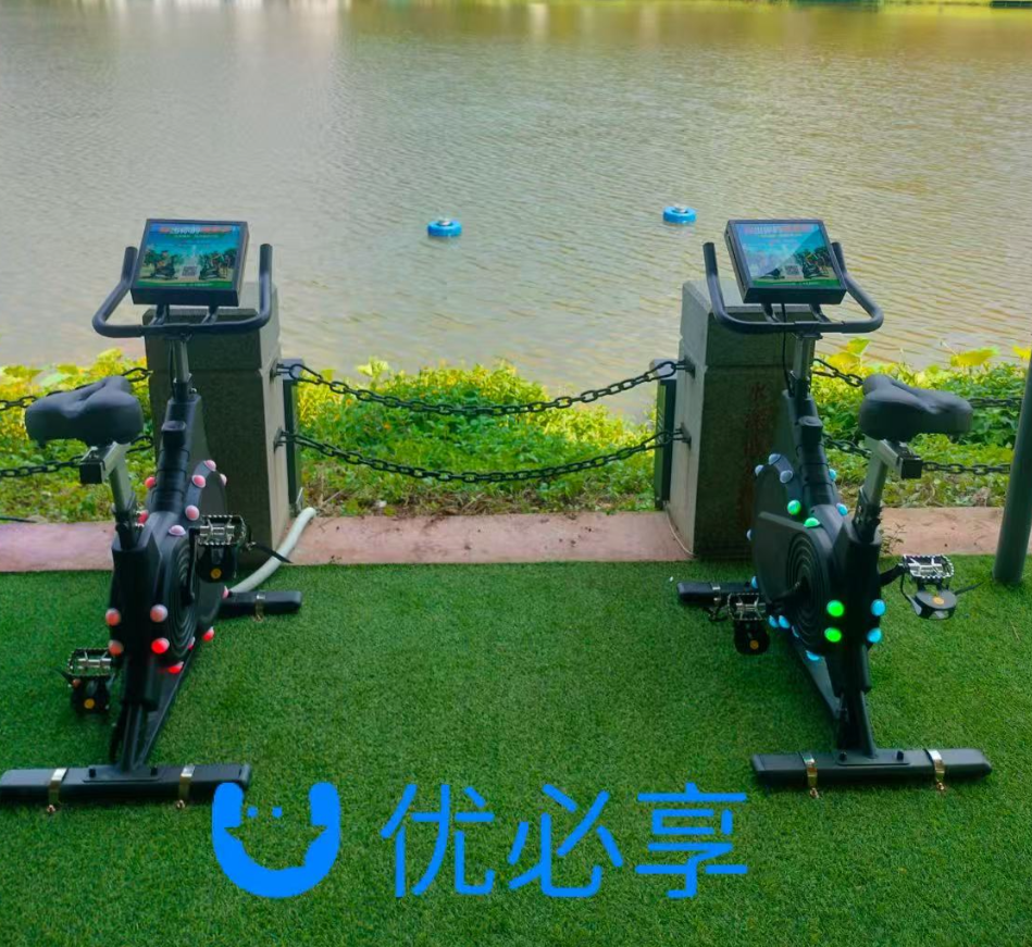 共享脚踩喷泉单车
